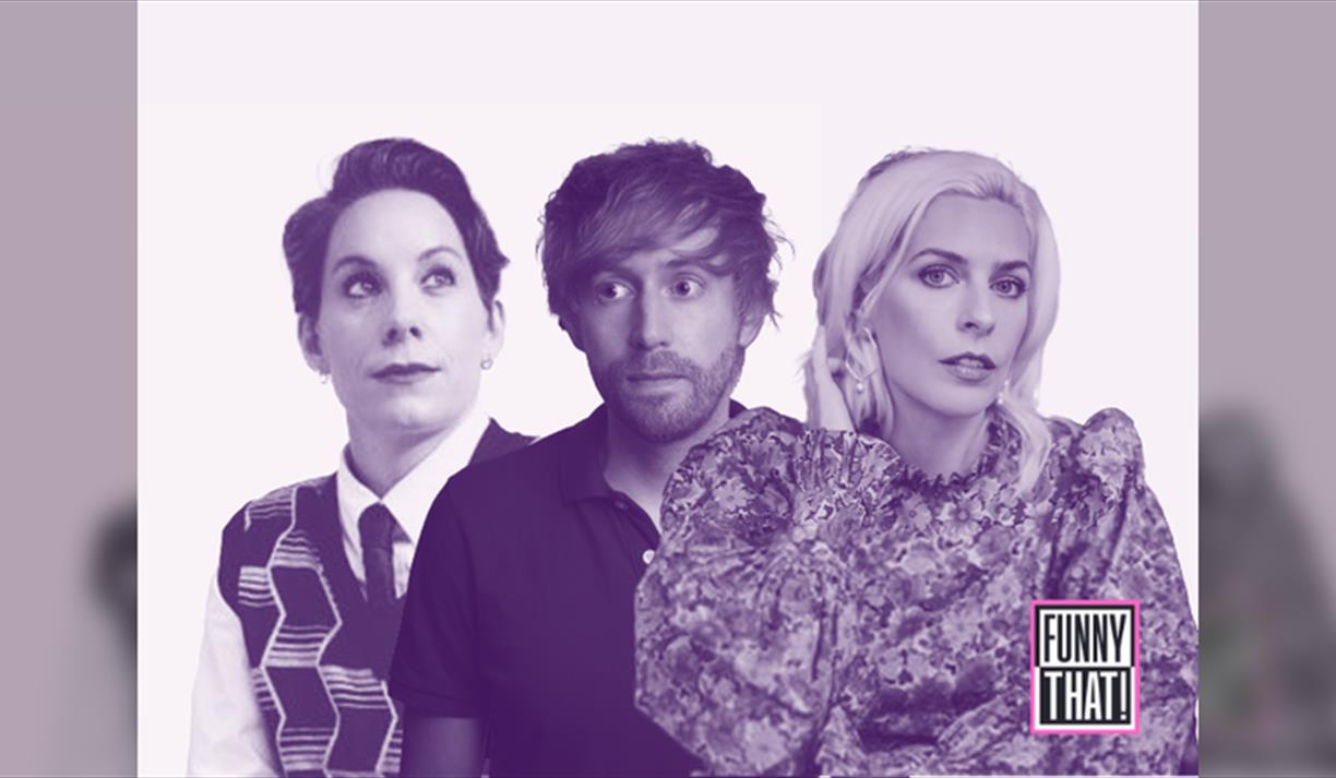 MC Suzi Ruffell, Mark Simmons, Sara Pascoe