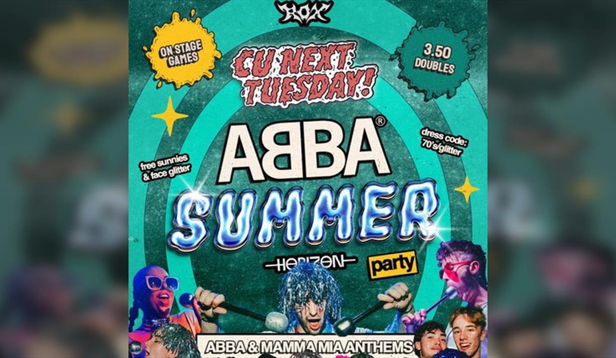 Cu Next Tuesday | Abba Summer Party| 08 / 07 / 25