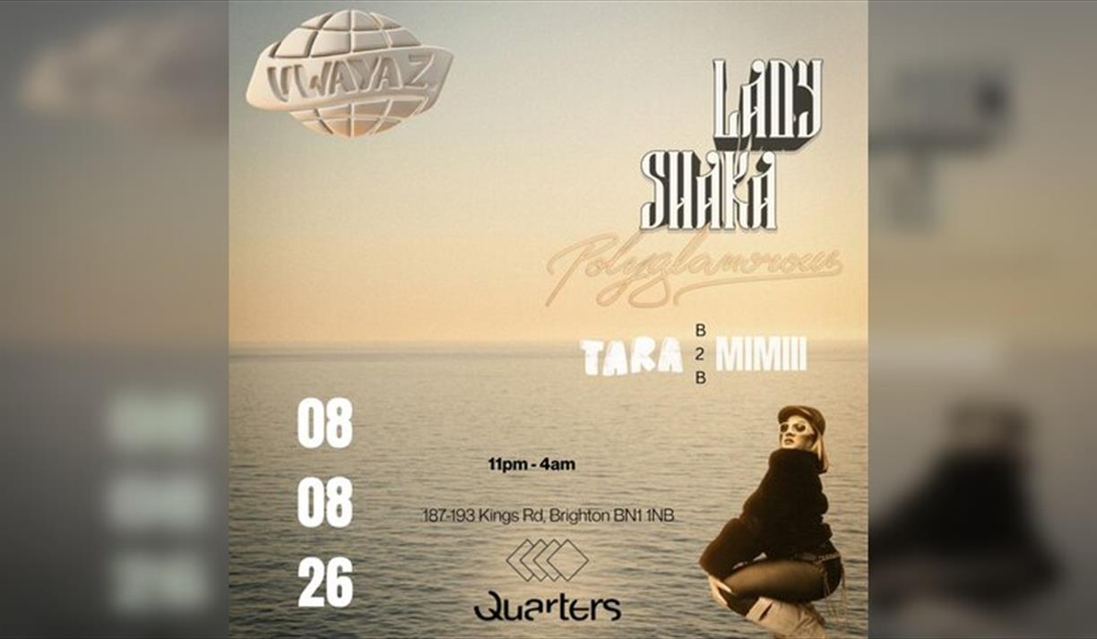 VWAYAZ presents: Lady Shaka