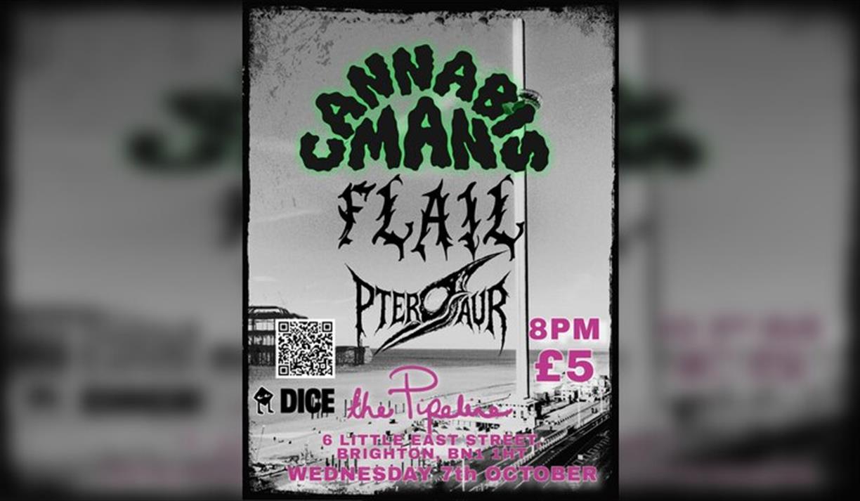 Cannabis Man + Flail + Pterosaur