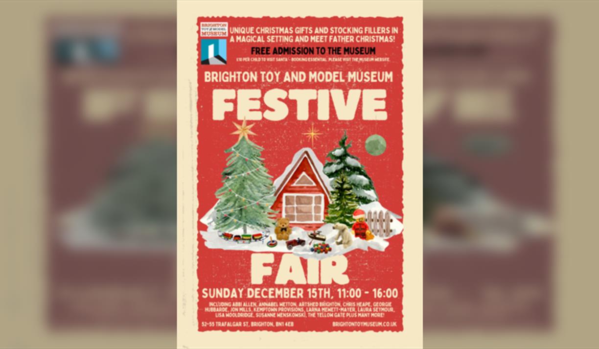 Festive Fair & Father Christmas at Brighton Toy Museum