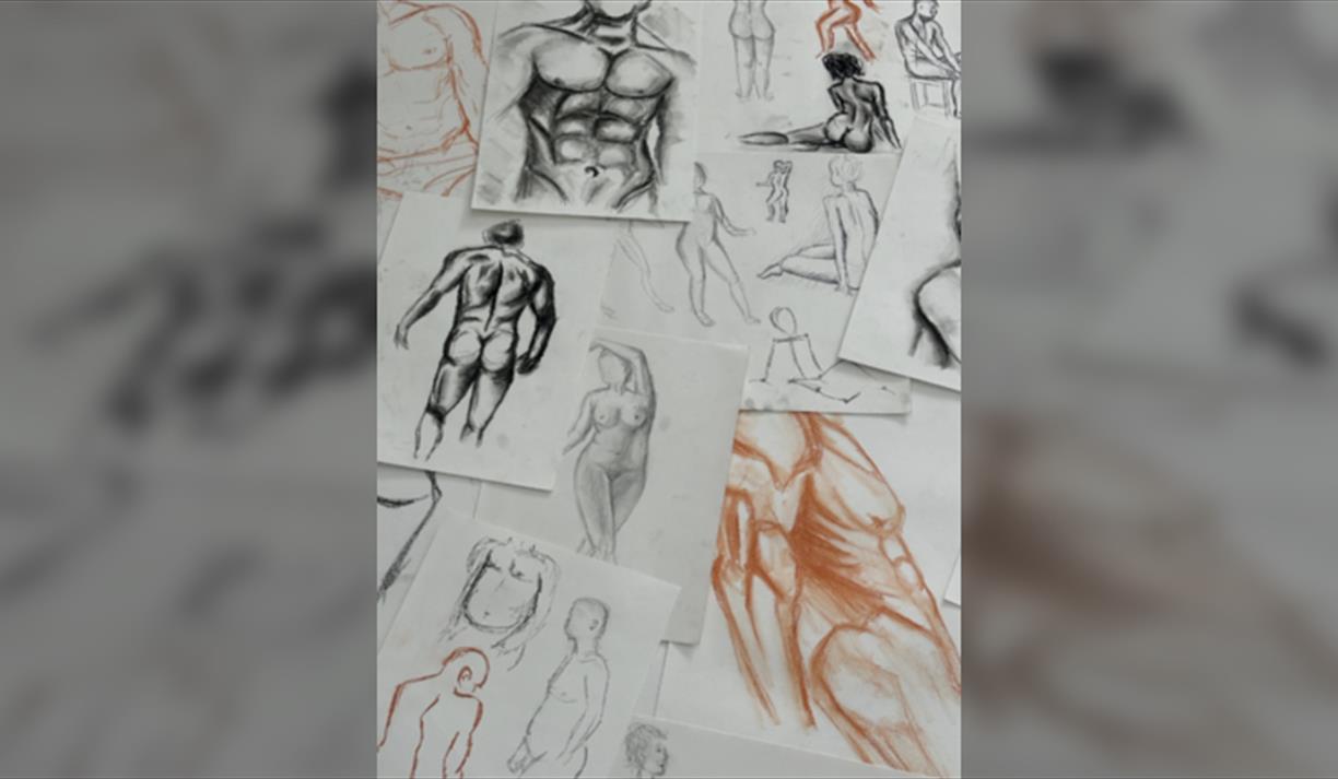 Sips and Sketches: Life-drawing