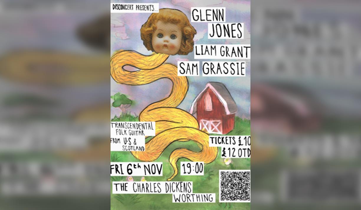 DisConcert Presents: Glenn Jones + Liam Grant + Sam Grassie