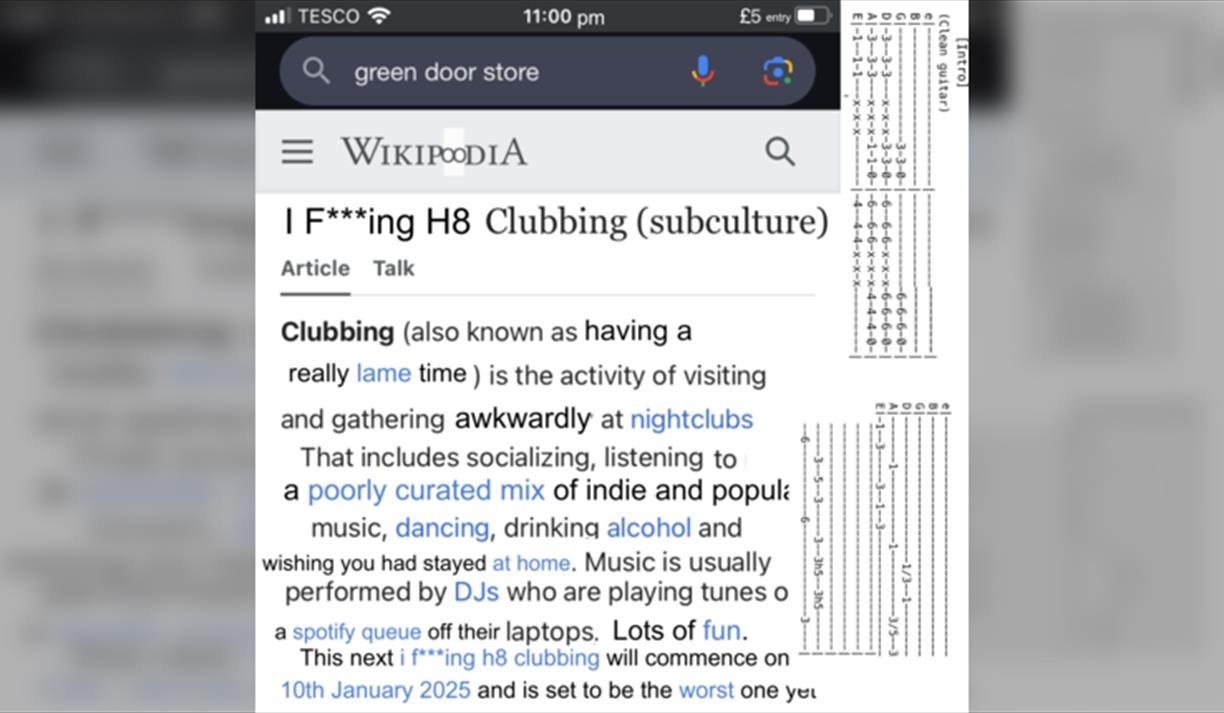 I f***ing H8 clubbing