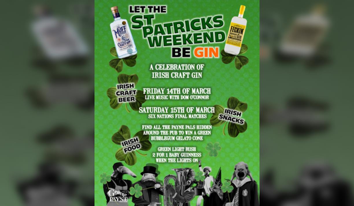 Let the St Patricks Weekend Be Gin