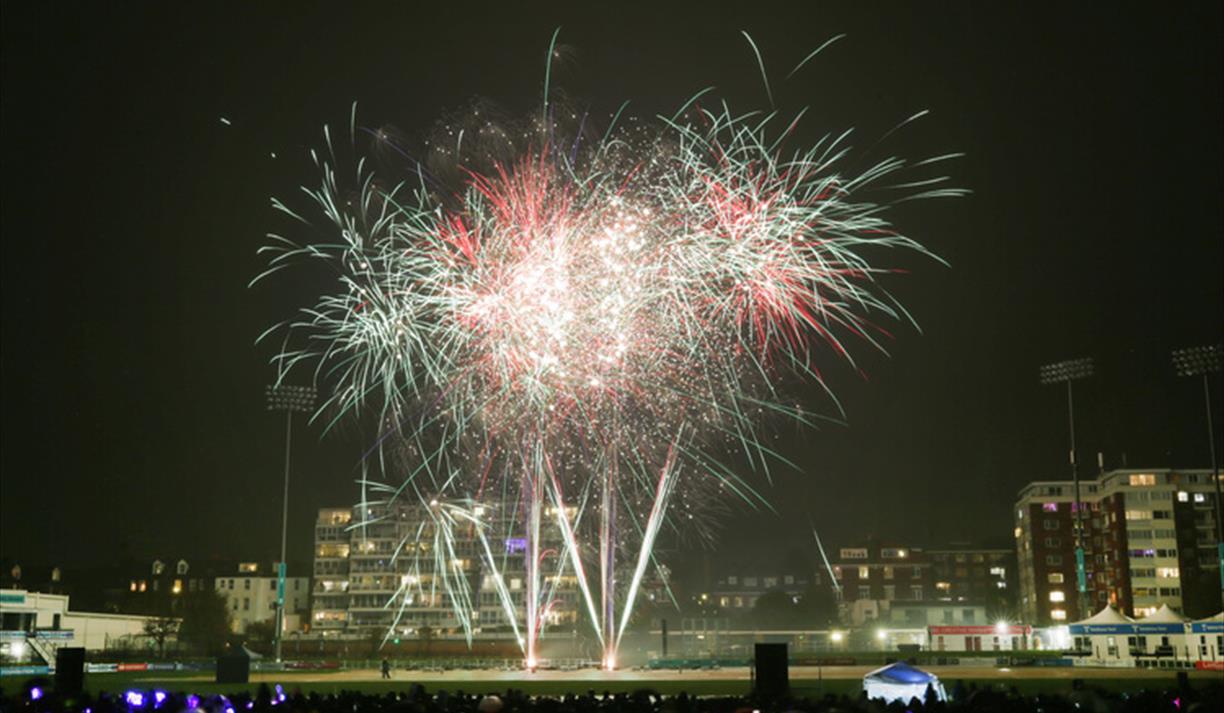 Fireworks Night at Hove Cricket Ground