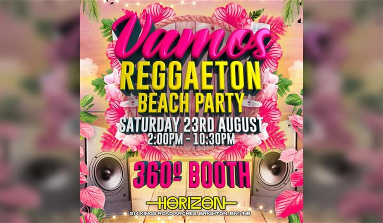 Vamos Regaton Outdoor Beach Party | 360 Booth