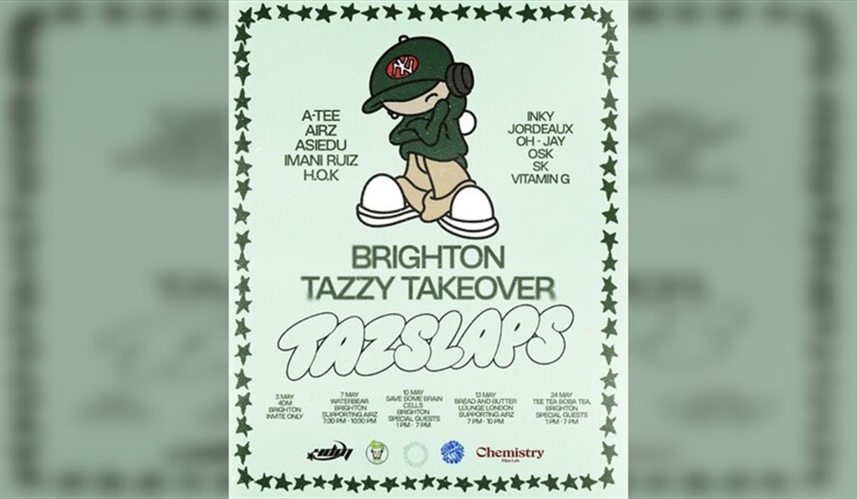 Brighton Tazzy Takeover Tour