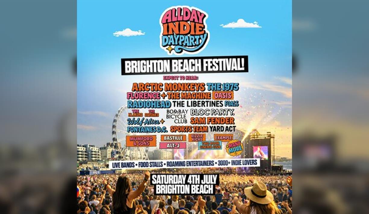 Allday Indie Summer Outdoor Beach Festival