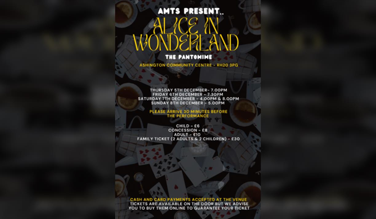 Alice In Wonderland The Pantomime