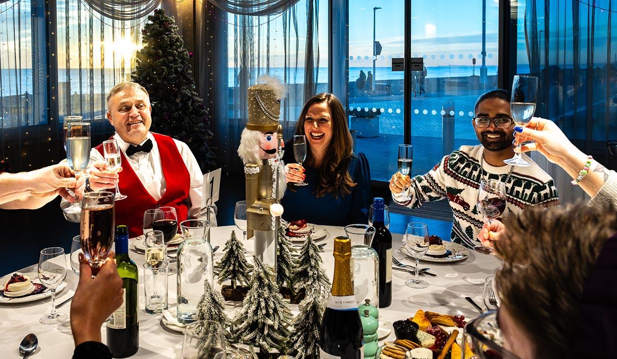 Festive celebrations at Brighton i360