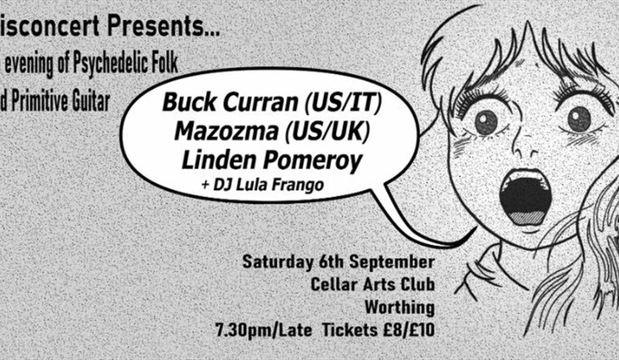Buck Curran (US/IT) + Mazozma (US+UK) + Linden Pomeroy