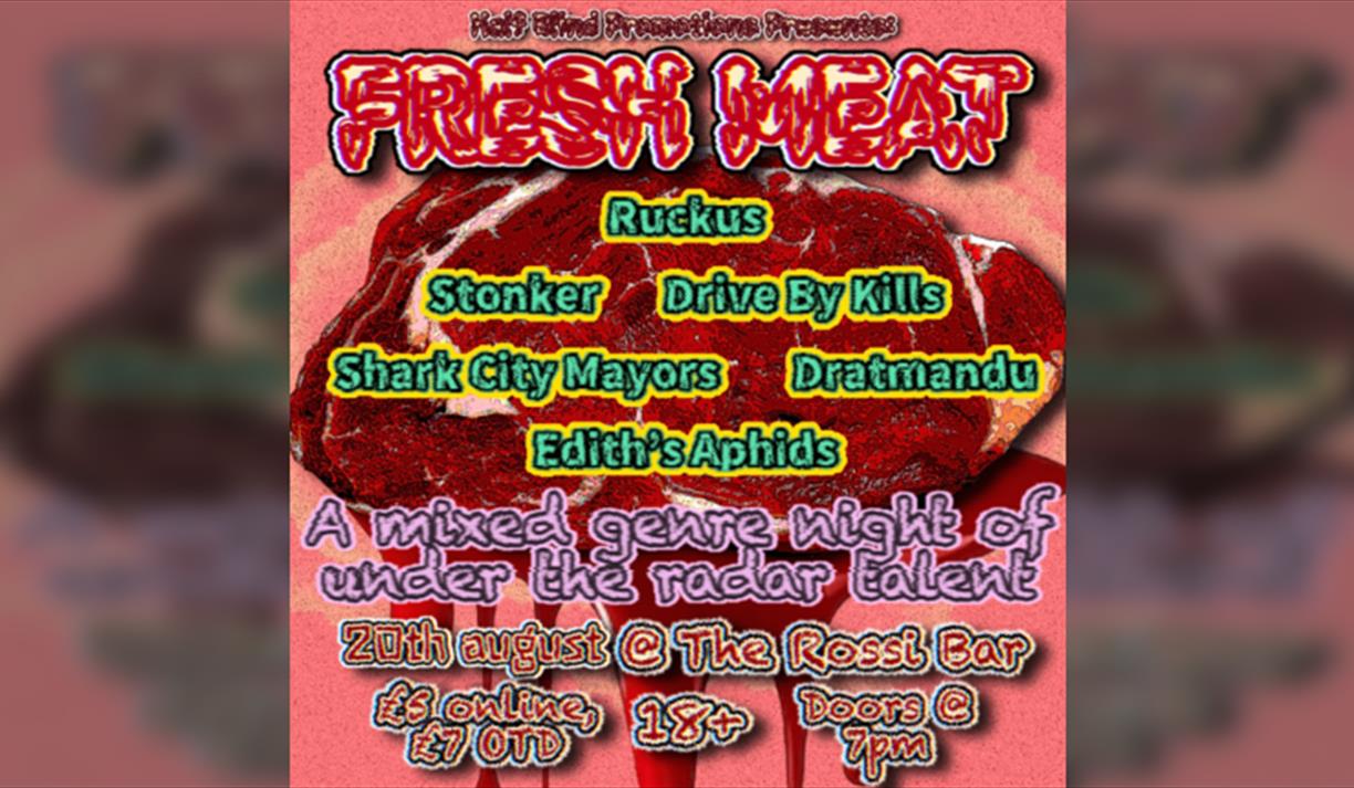 Fresh Meat: A mixed genre night of under the radar talent