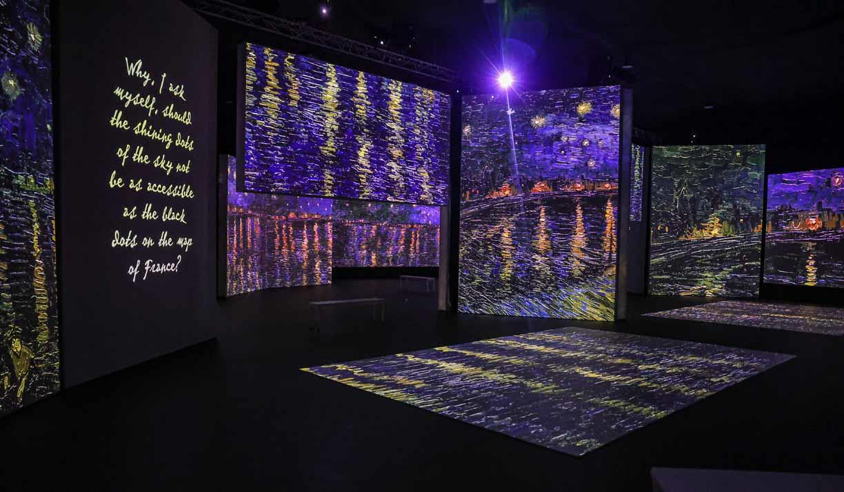 Van Gogh Alive! Visit Brighton