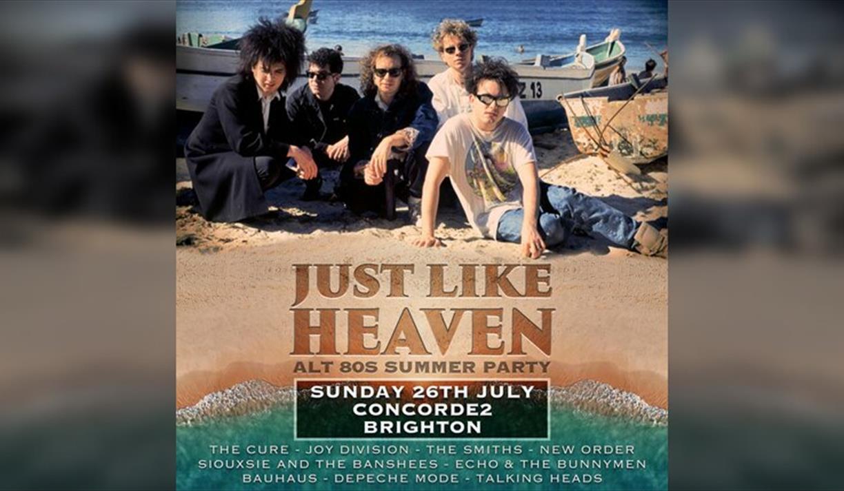 Just Like Heaven: Alt 80’s Summer Terrace Party (Brighton)