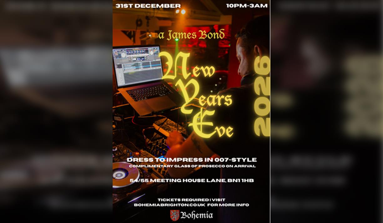 James Bond New Year's Eve Party