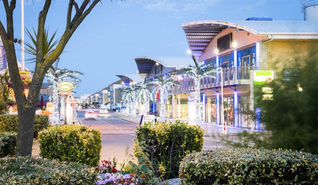 Brighton Marina main street