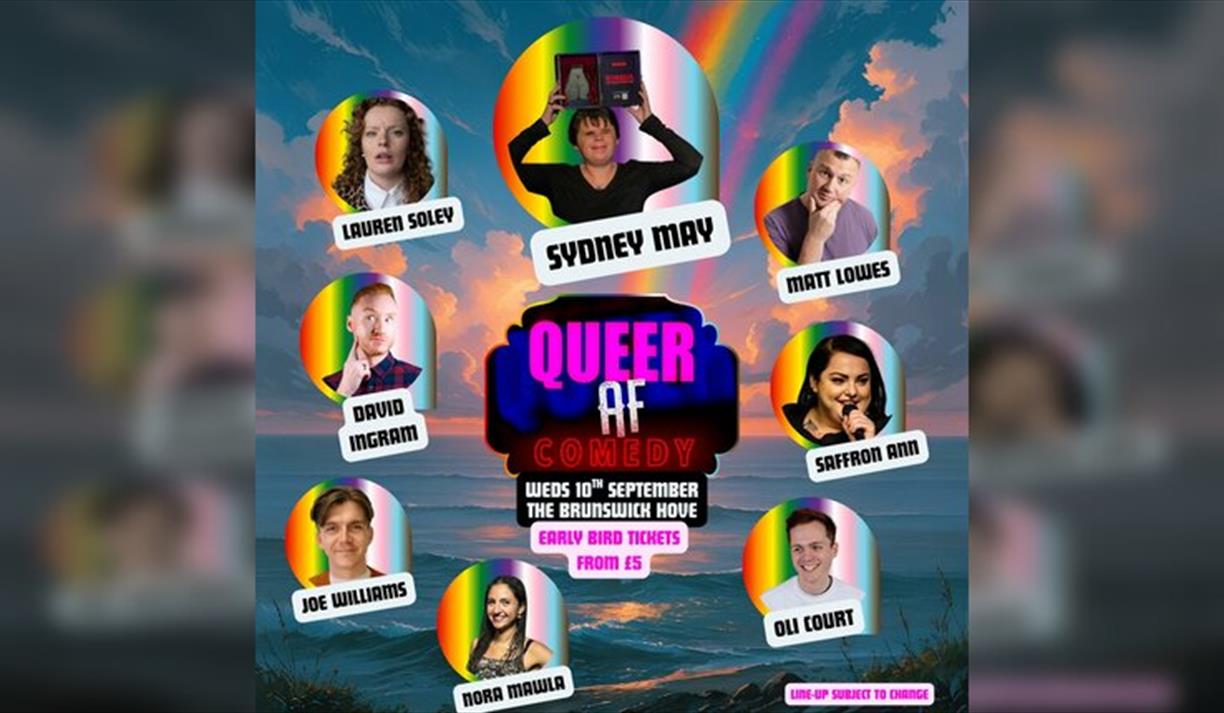 Queer AF Comedy - September '25