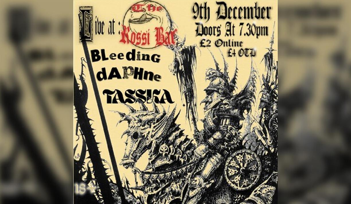 Bleeding Daphne Supported By Tasska At The Rossi Bar 9/12