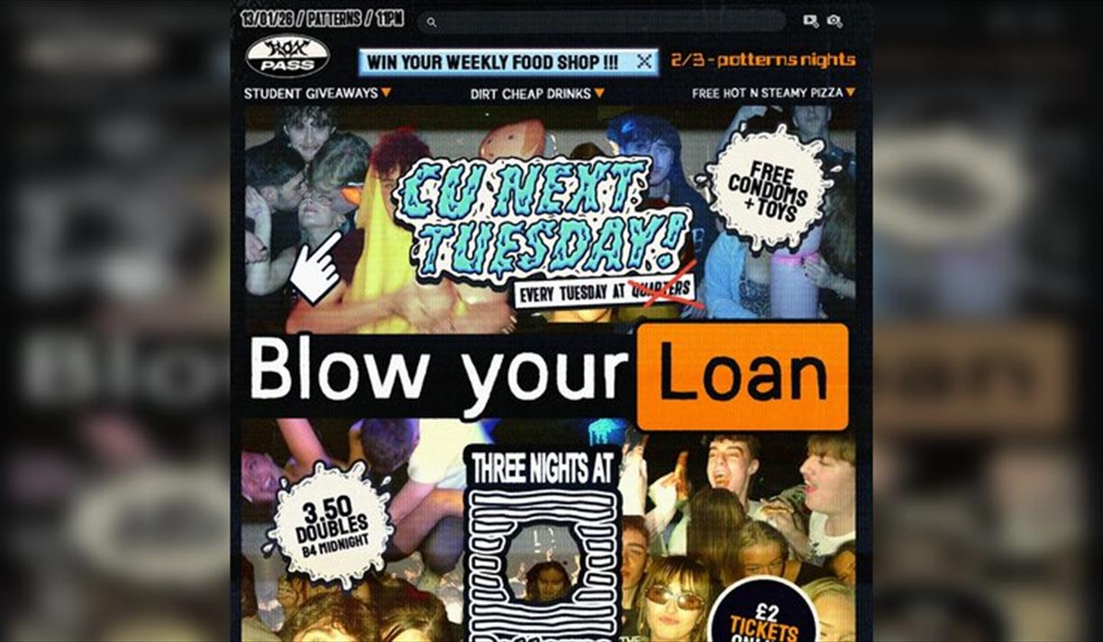 Cu Next Tuesday BLOW YOUR LOAN