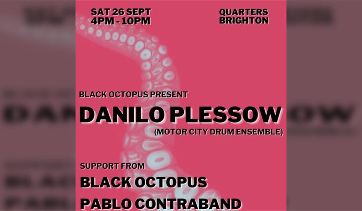 Black Octopus 8th Birthday: Motor City Drum Ensemble, Black Octopus, Pablo Contraband & Ellie Talebian