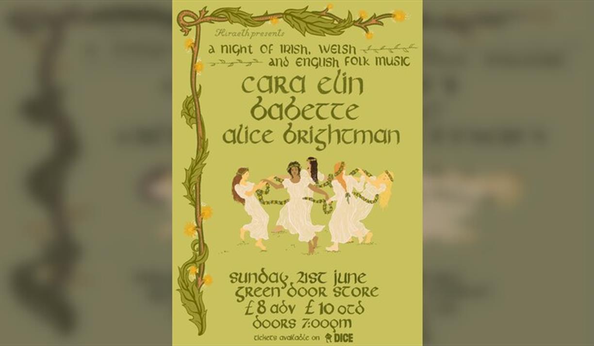 Irish, Welsh And English Folk Night