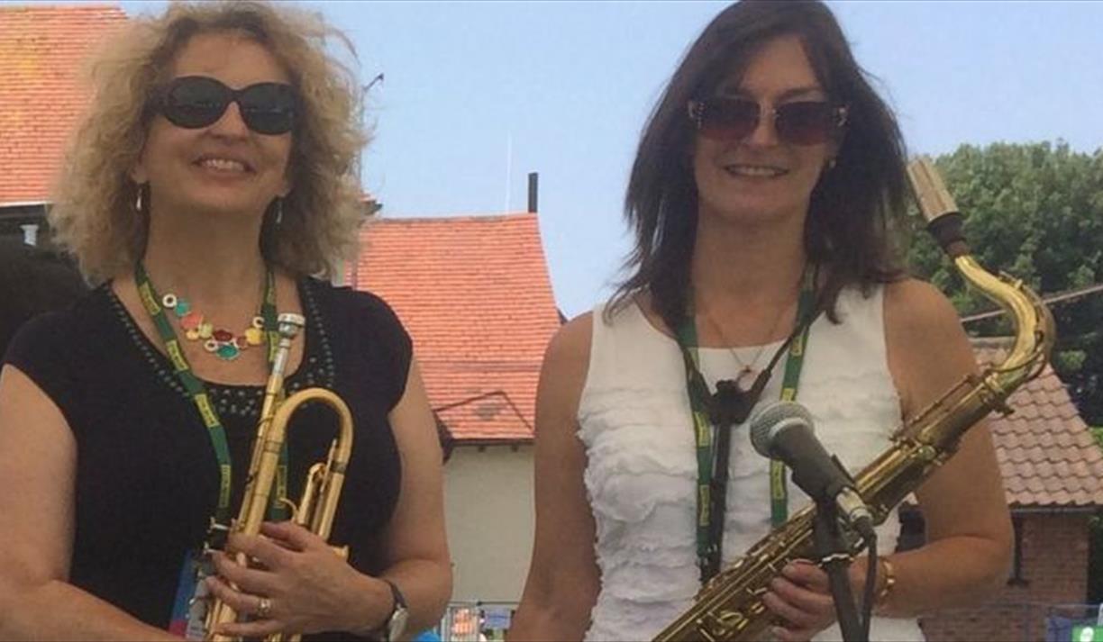 Jane Tuff (sax) & Sue Richardson (tpt/vox) with The Neal Richardson Trio