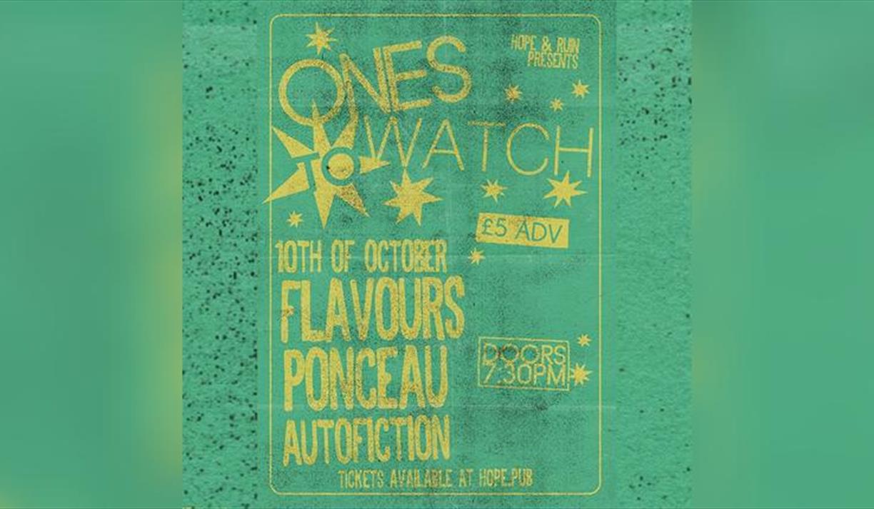 One's 2 Watch: Flavours + Ponceau + Autofiction