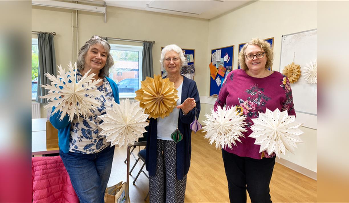 Festive Paper Decorations Workshop