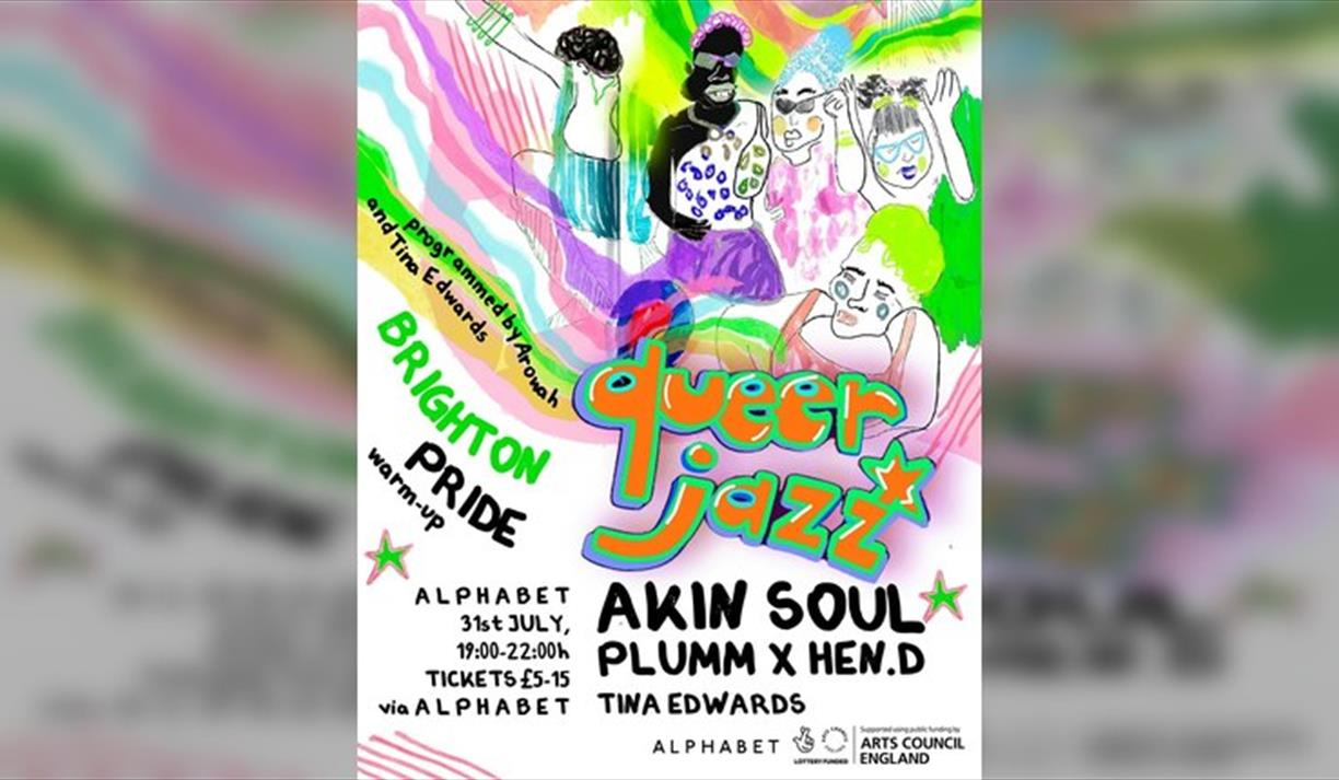 Queer Jazz Brighton Pride - Akin Soul/ Plummxhen.d