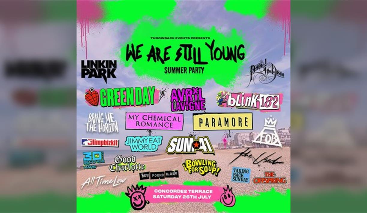 We Are Still Young: Summer Terrace Party (Brighton)