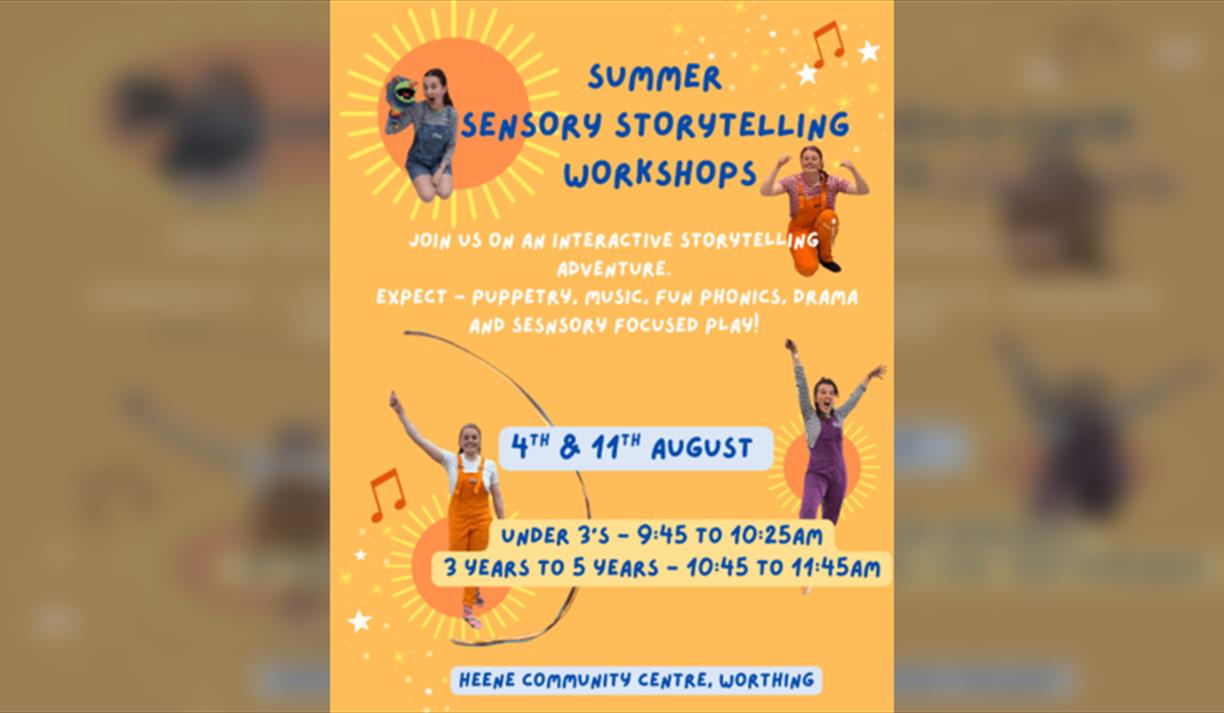 Bertie and Bow Summer Holiday Workshop for ages 3 to 5 years old