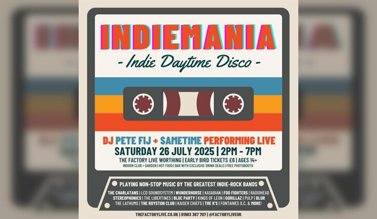 Indiemania: Indie Daytime Disco