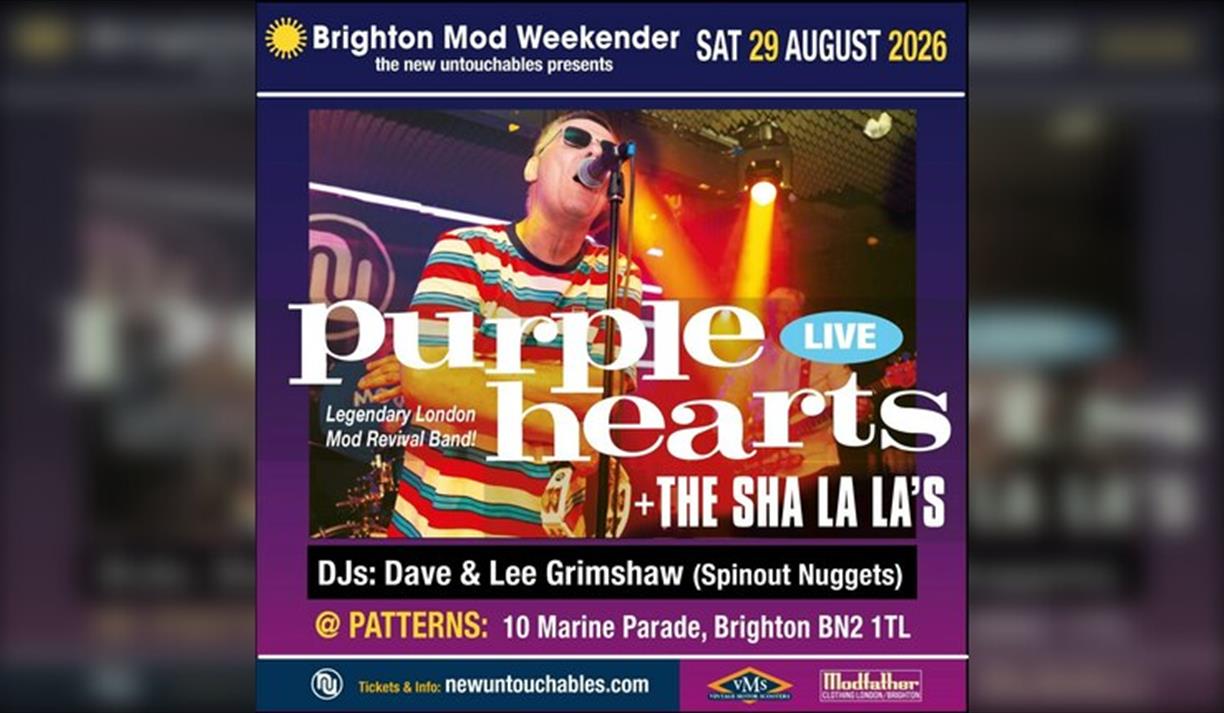 Mod Weekender: Purple Hearts