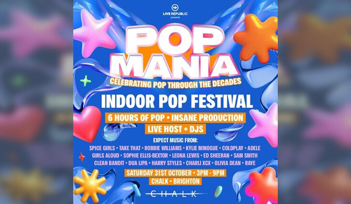 POP MANIA Brighton's POP Festival!