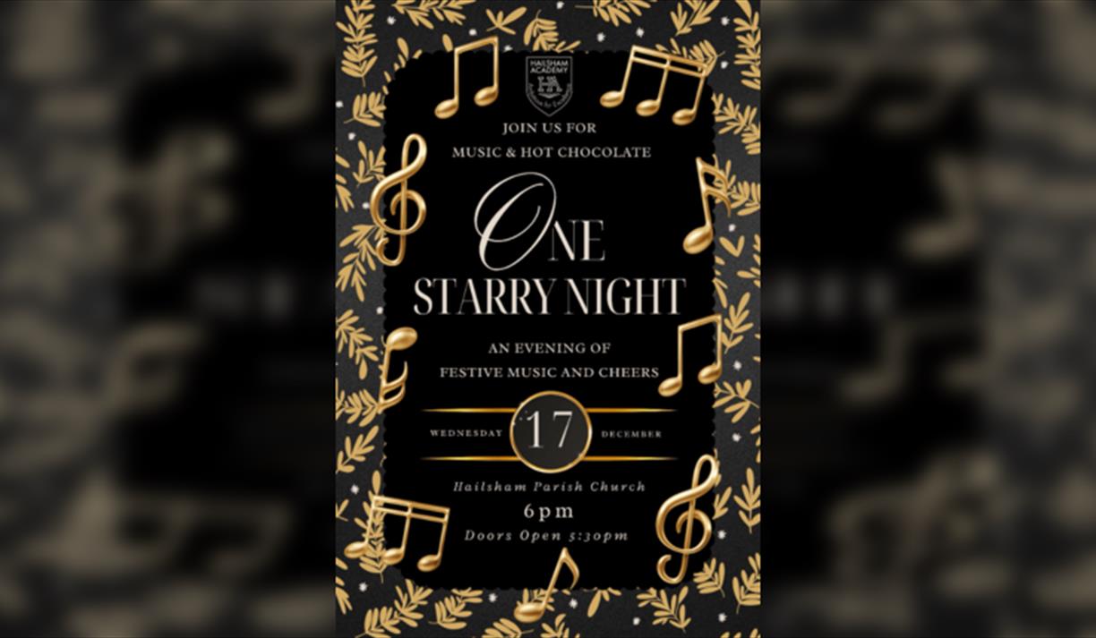 One Starry Night - Hailsham Academy Performing Arts