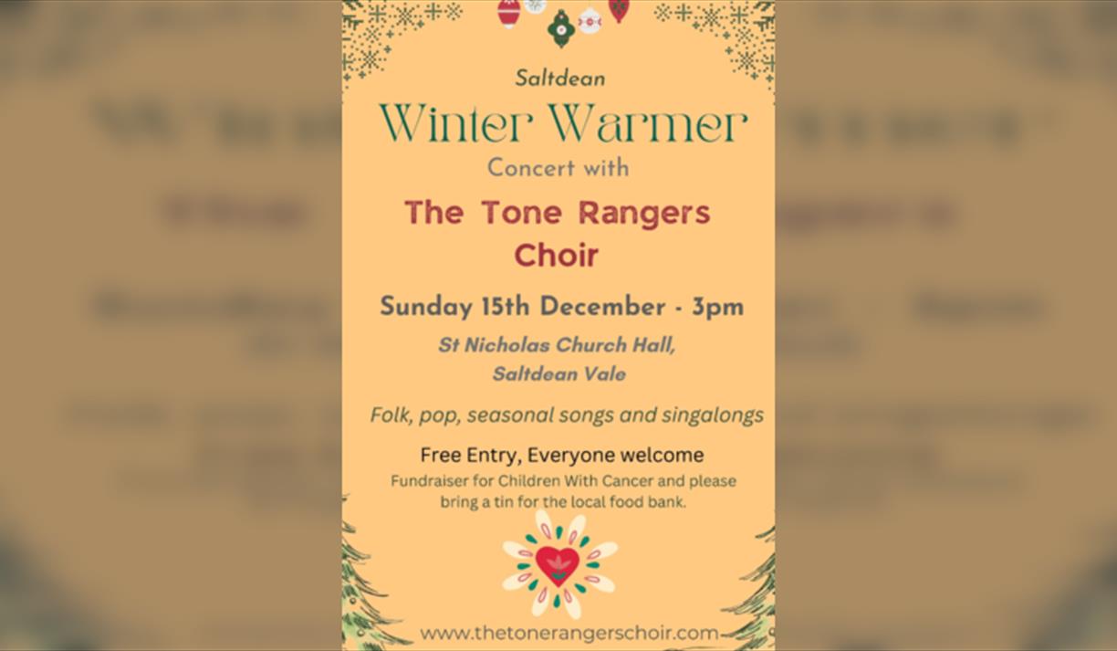 Winter Warmer With The Tone Rangers Choir - Saltdean