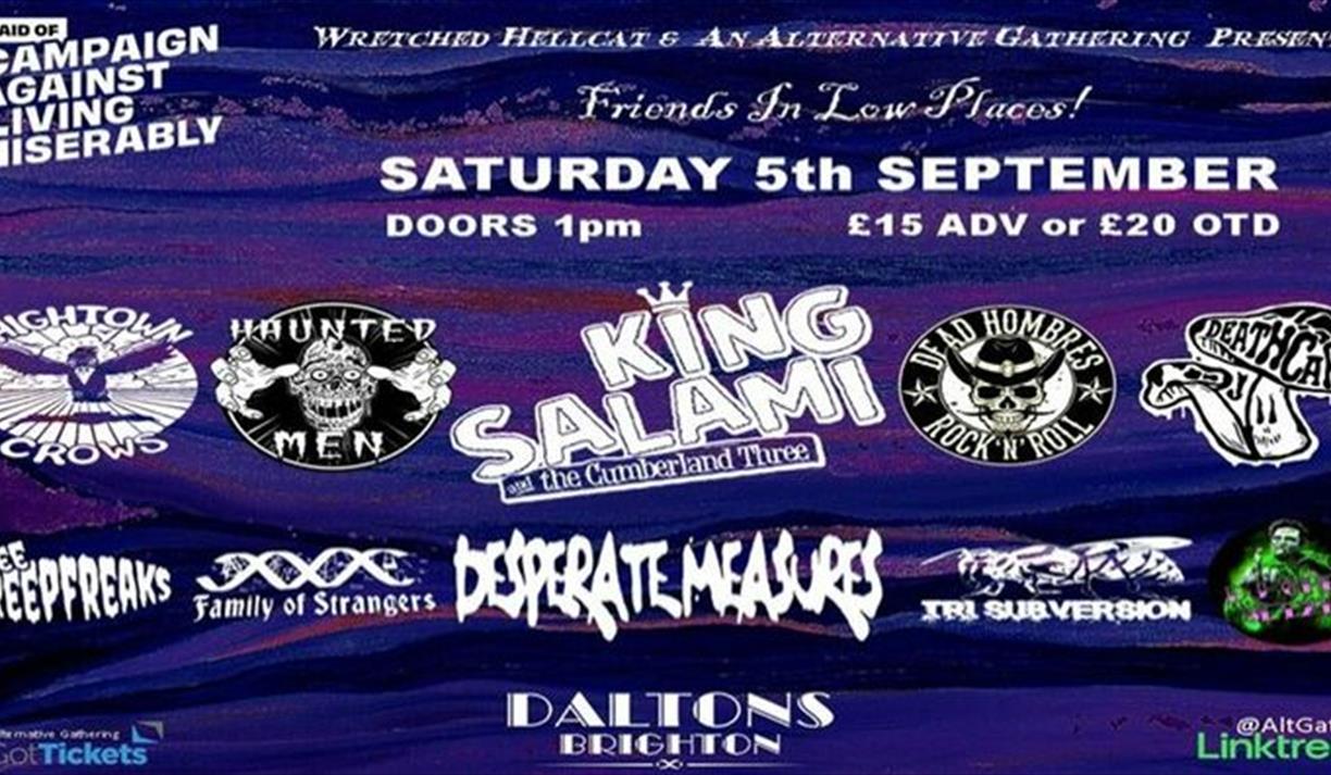 Friends in Low Places - Raising Money for Calm