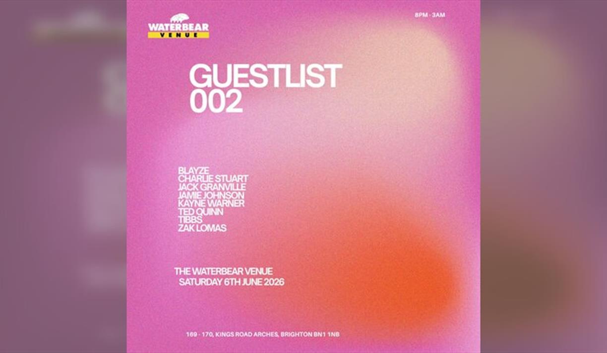 Guestlist 002: The WaterBear