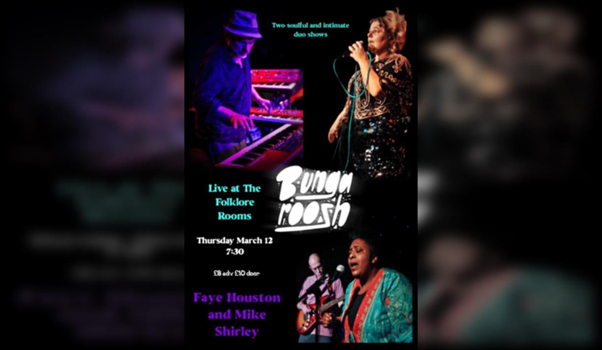 Bungaroosh duo with Faye Houston and Mike Shirley