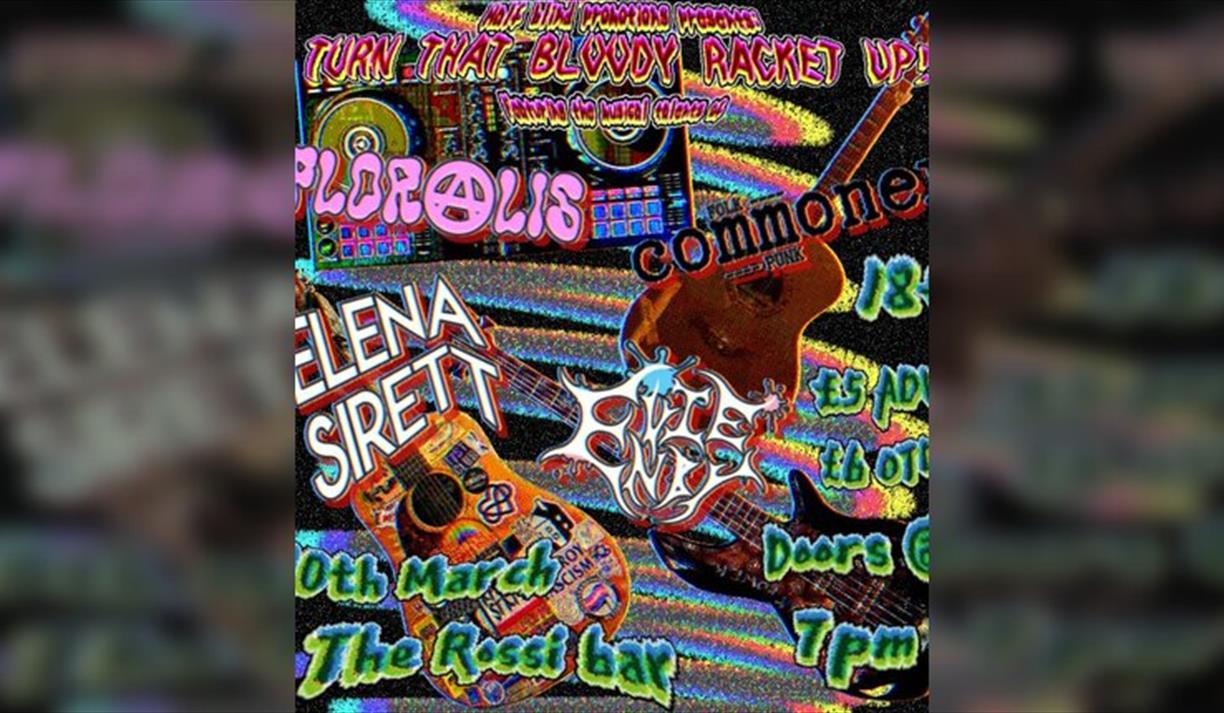 Half Blind Promotions presents: Turn That Bloody Racket Up!