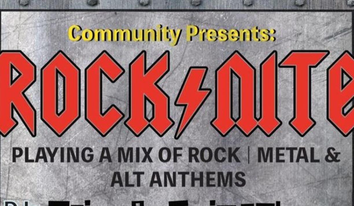 Community Presents - ROCK/NITE #8!