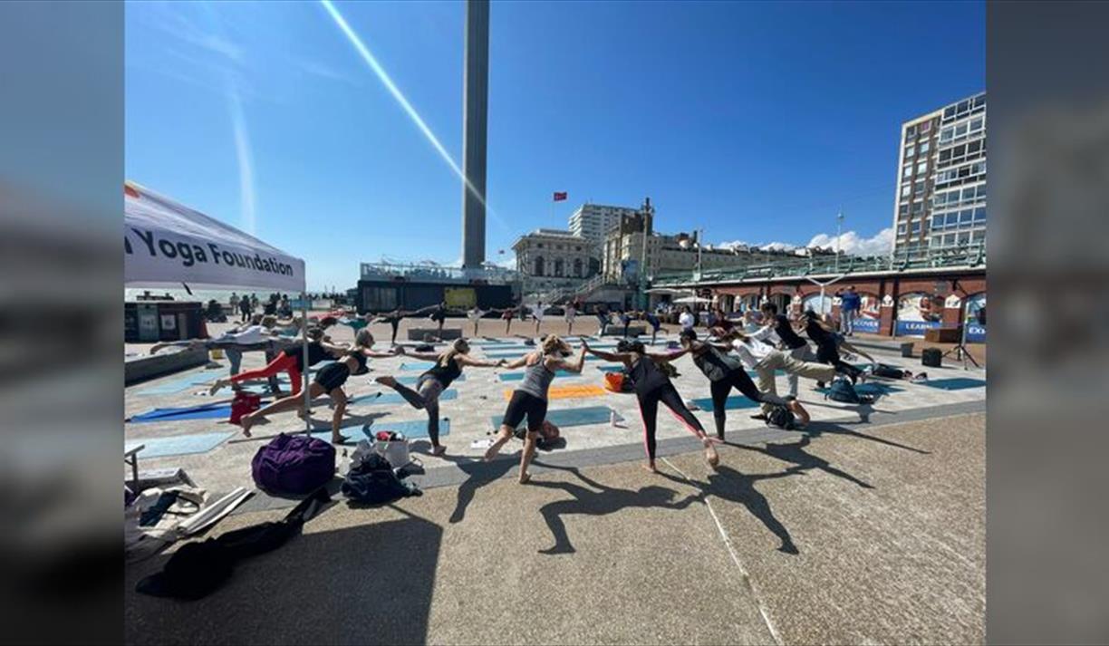 Yoga on the Beach