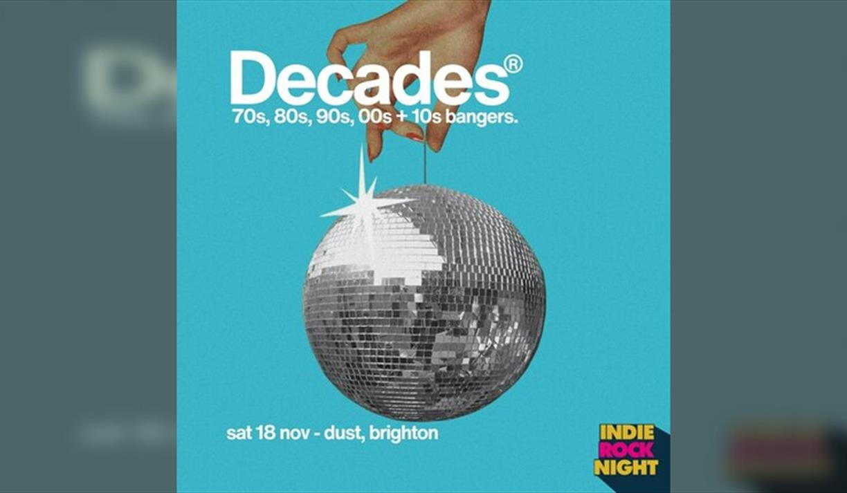 Indie Rock Night ∙ Decades (70s To 10s)