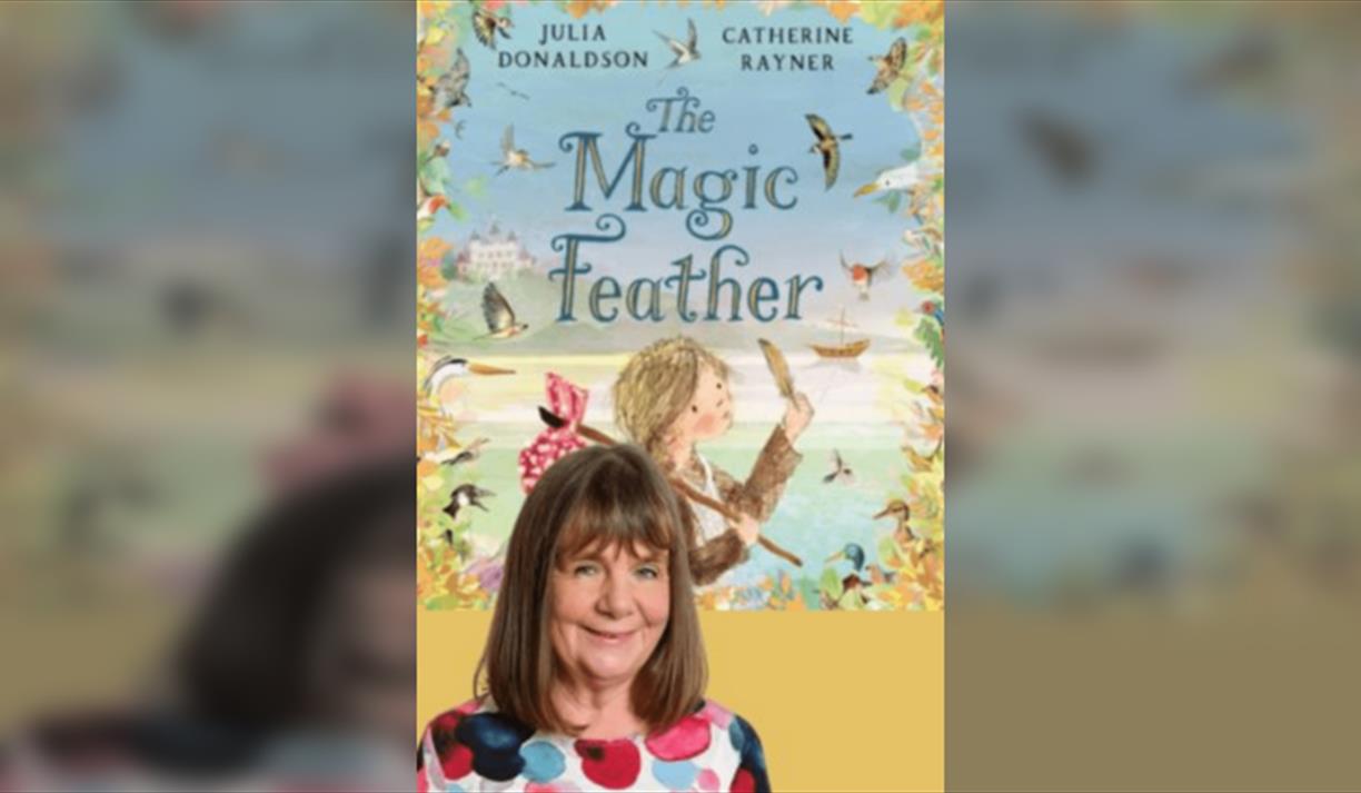 Book-signing with JULIA DONALDSON for THE MAGIC FEATHER