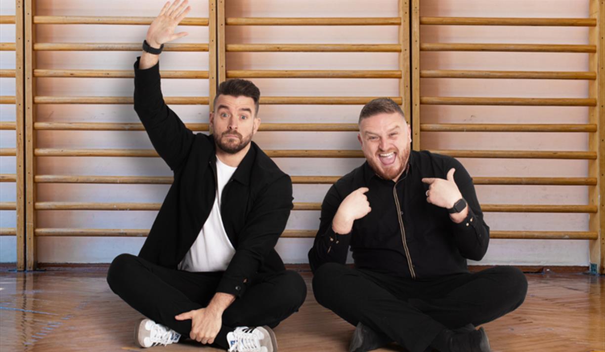 Two Mr P's in a Podcast Live