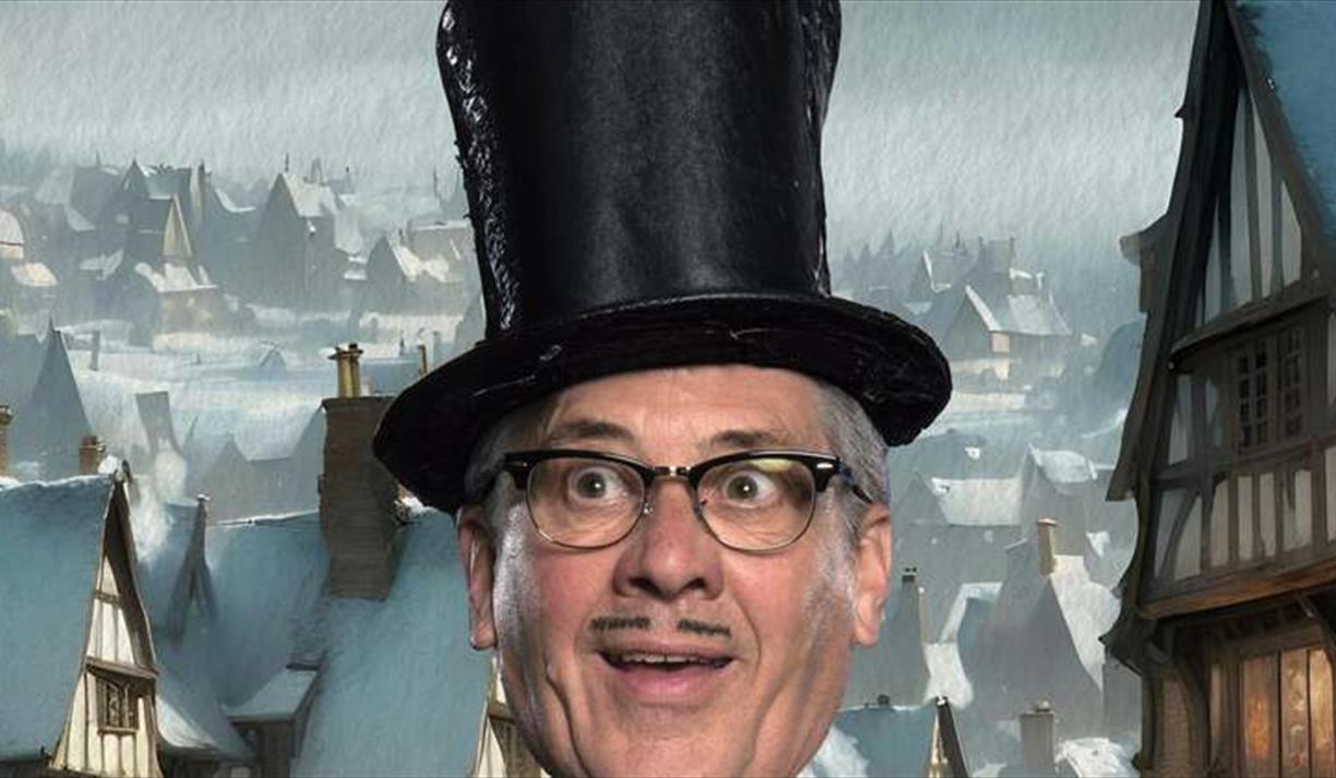 Count Arthur Strong is Charles Dickens in 'A Christmas Carol'