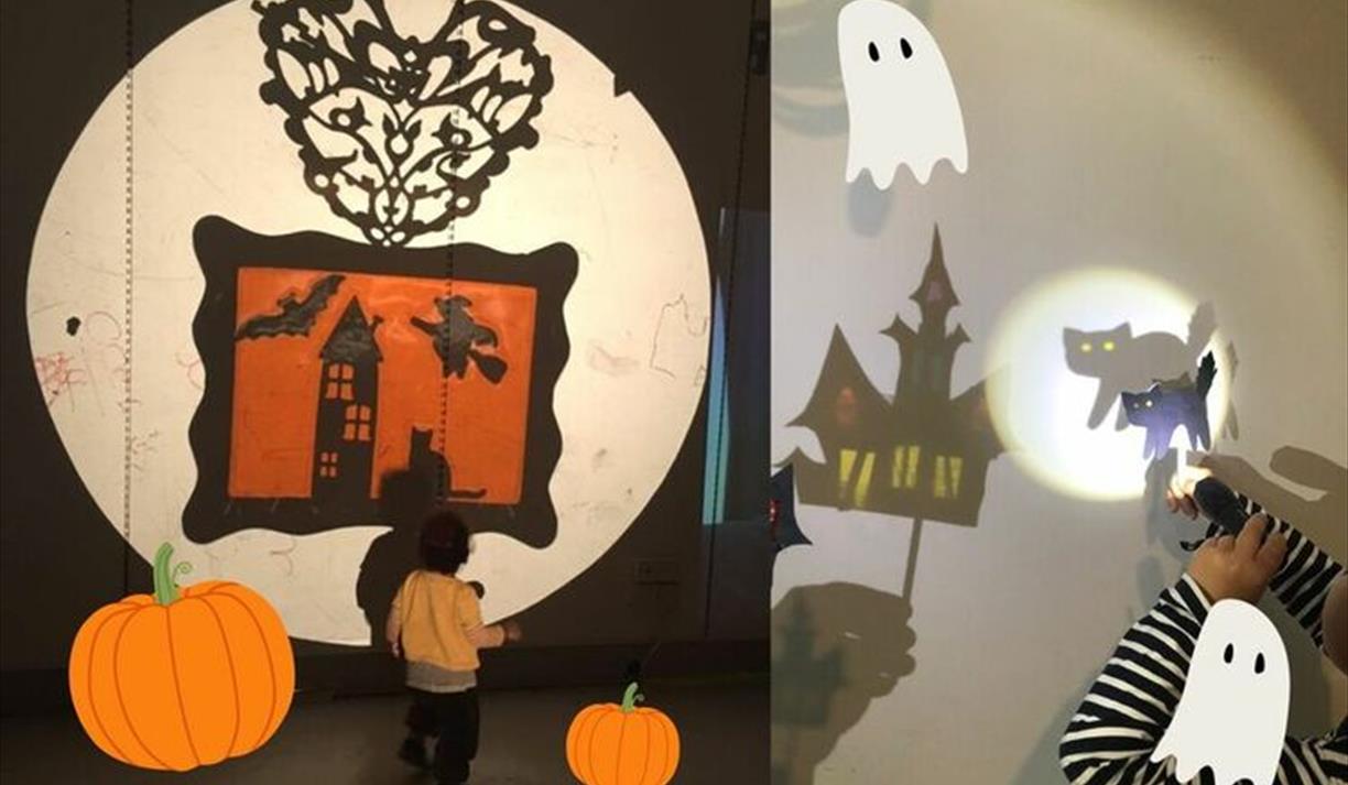 Crafty Kids: Halloween Shadow Puppets