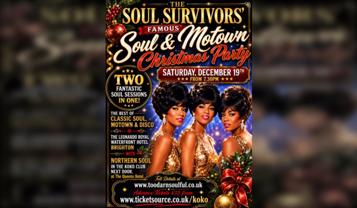 The Soul Survivors'Famous Soul & Motown Christmas Party