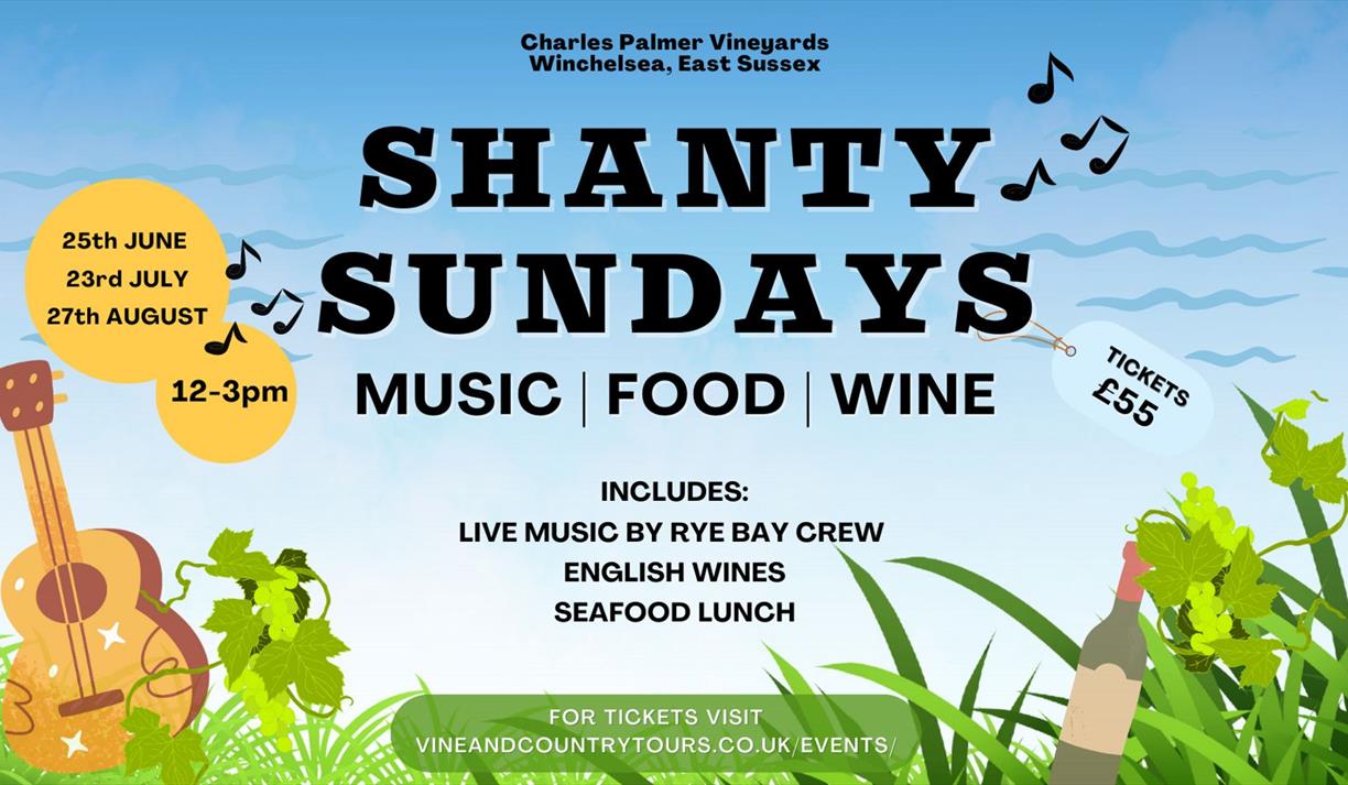 Shanty Sundays - Food, Wine & Music! @Charles Palmer Vineyard
